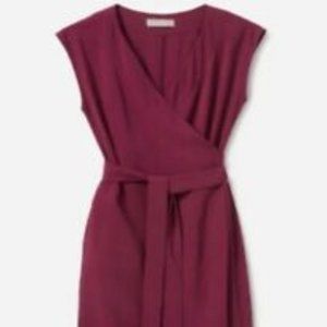 Everlane wrap dress